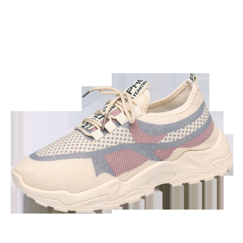 New Ultra-light Running Shoes Sports Women's Shoes Mesh Non-slip Breathable Soft-soled Lightweight Casual Shoes