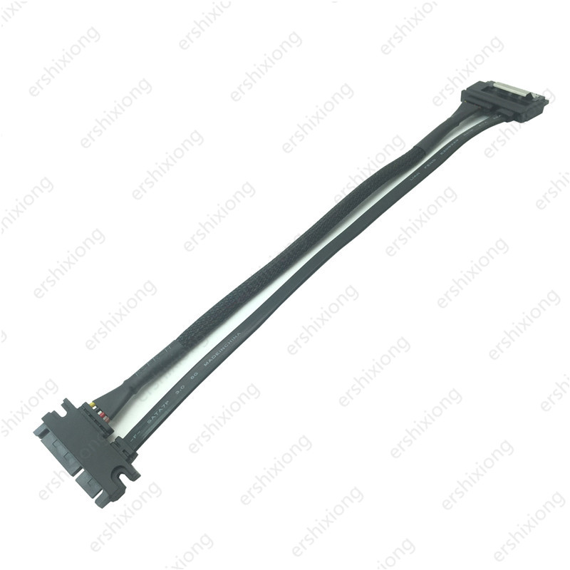 Sata Extension Cable SATA 22 Pin Male To Female SATA 3 III 22 Pin Male to Female 7+15 Pin SATA Data Power Combo 0.3M 0.5M