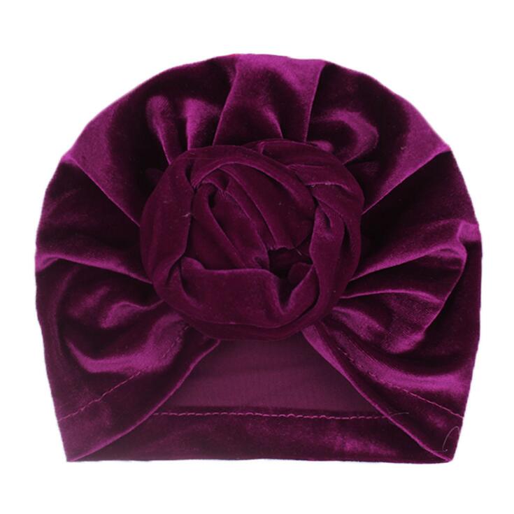 New children's Pullover cap gold velvet Indian hat baby products