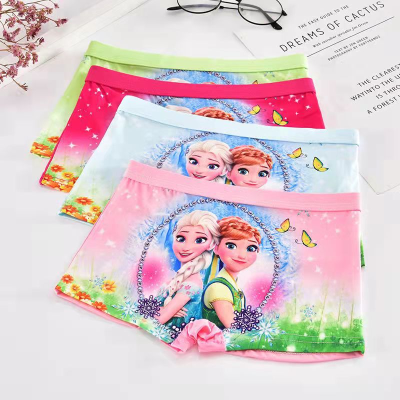 4pc children's underwear boys boxer shorts Ultraman baby cartoon breathable boys children's underwear