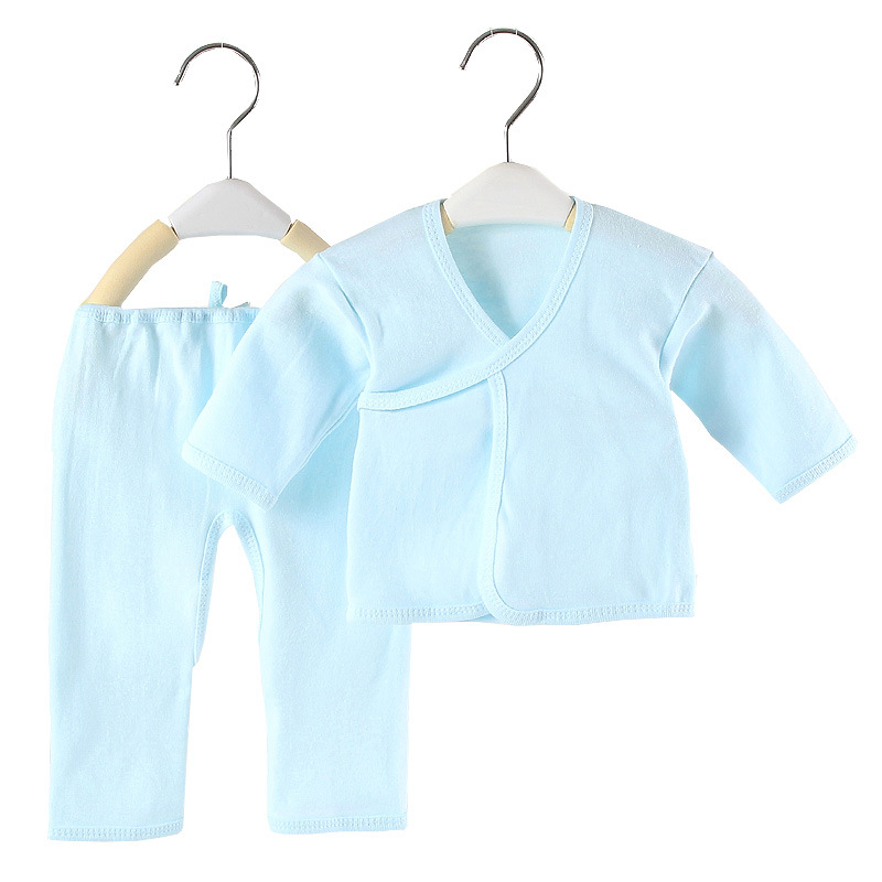 (2pcs/set)Newborn Baby Set 0-3M Brand Boy Girl Cotton Underwear Clothes Set