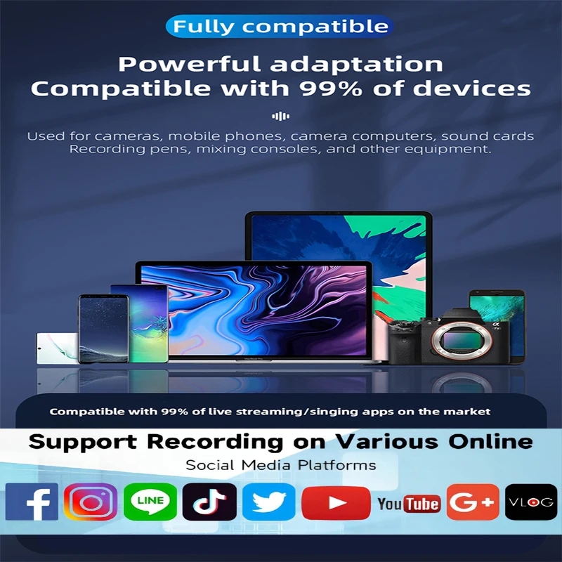 Wireless Microphone for iPhone iPad with 2.4G Ultra-Low Delay Built-in Noise Reduction Chip Clip on Lapel Mic for Video Recordin