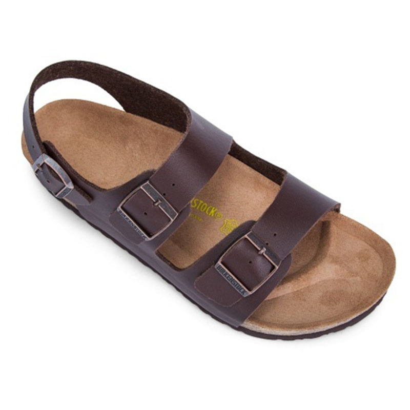 Birkenstock sandals cork casual slippers all-match dark purple platform shoes Birkenstock outdoor beach shoes
