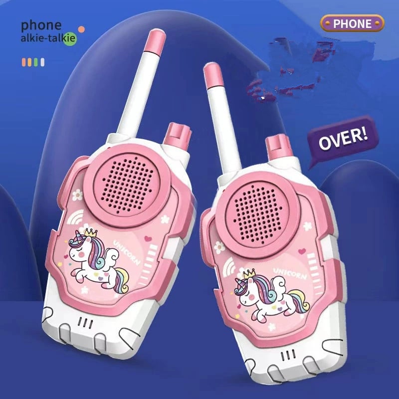 2 Walkie Talkie Toy for Kids Long Range Wireless Interphone Parent-Child Interaction Intercom Communication Toys