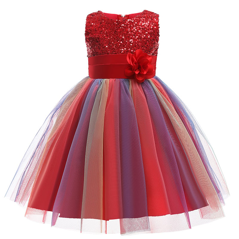 Children's clothing children's skirt dresses dress show suit flower girl mesh dress kids dress