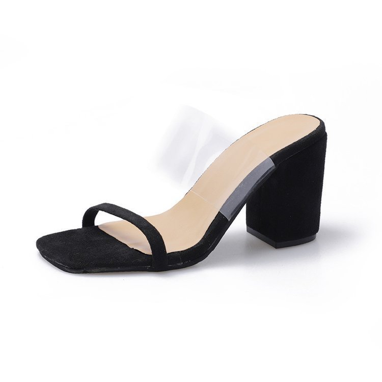 Yoco 10cm heel Nude pointy high heels, thin black high heel shoes 5 color