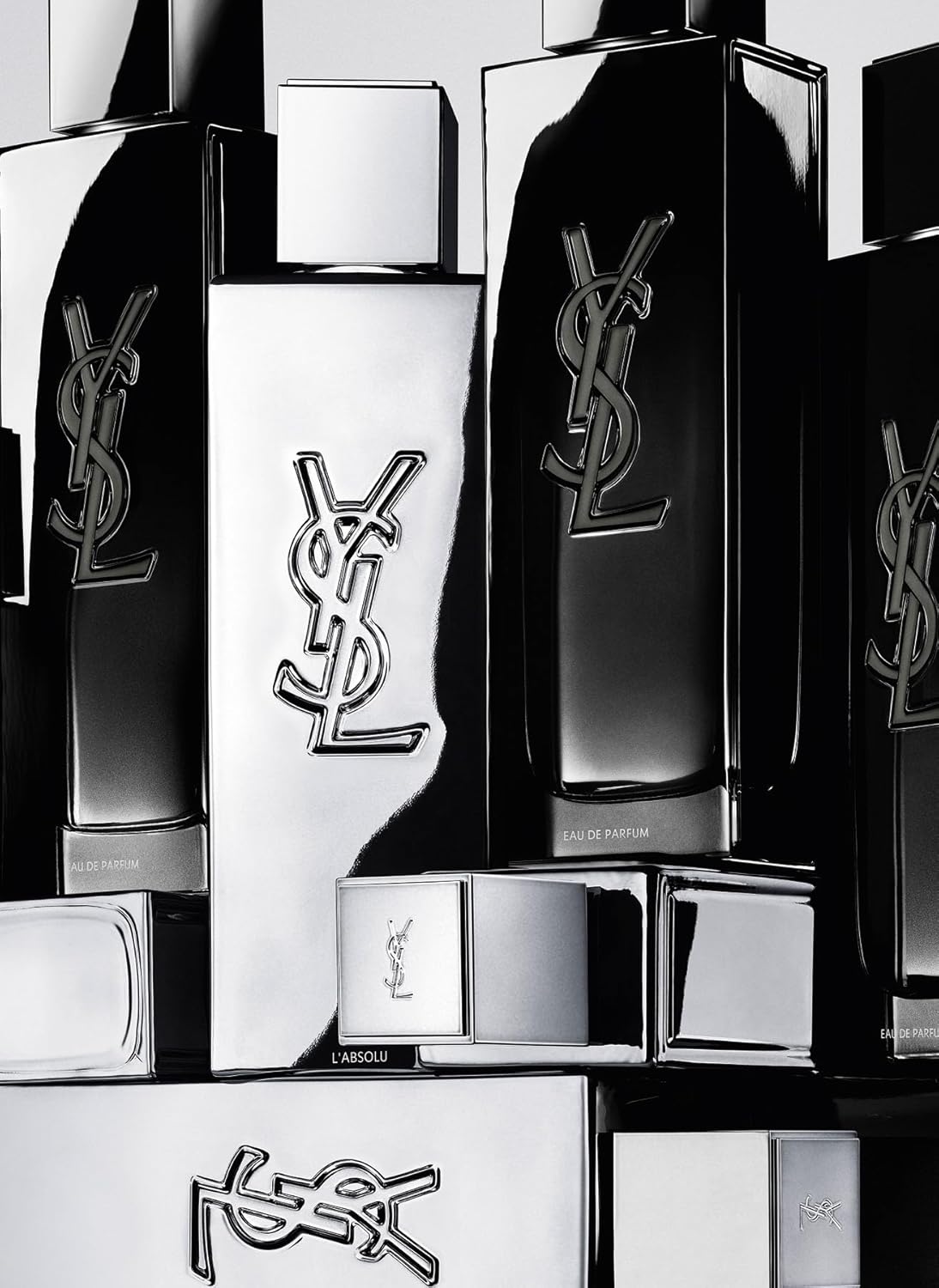 Yves Saint Laurent MYSLF L'ABSOLU Eau De Parfum Spray for Men,3.3 Ounce