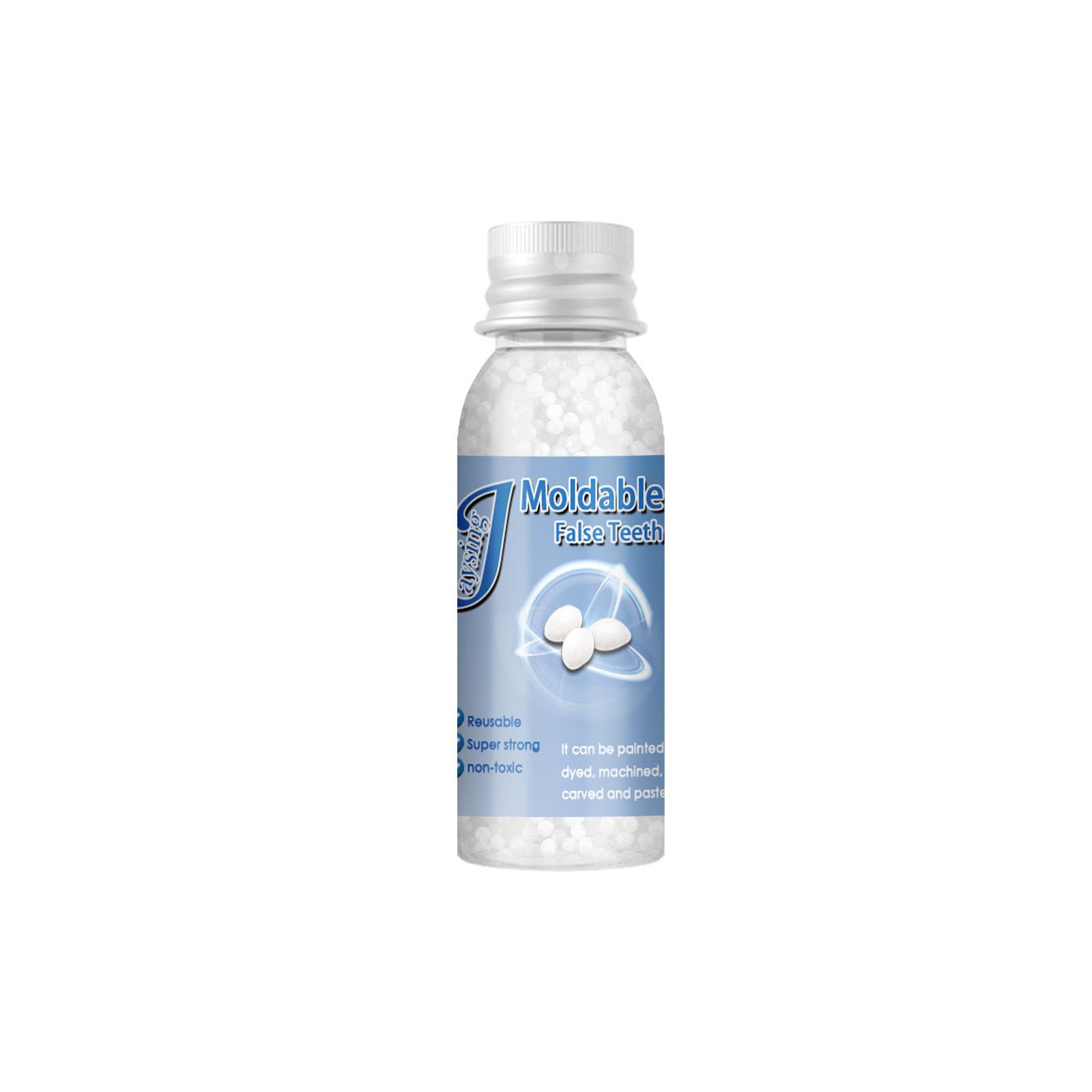 Resin Denture Adhesive Tooth Gap Repair Falseteeth Temporary Solid Glue Granules Moldable Tooth Care Halloween Oral Hygiene