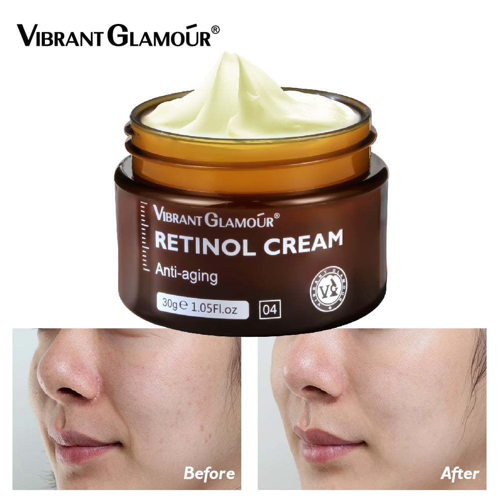 VIBRANT GLAMOUR peptide repair a alcohol moisturizing retinol face cream cosmetics face cream