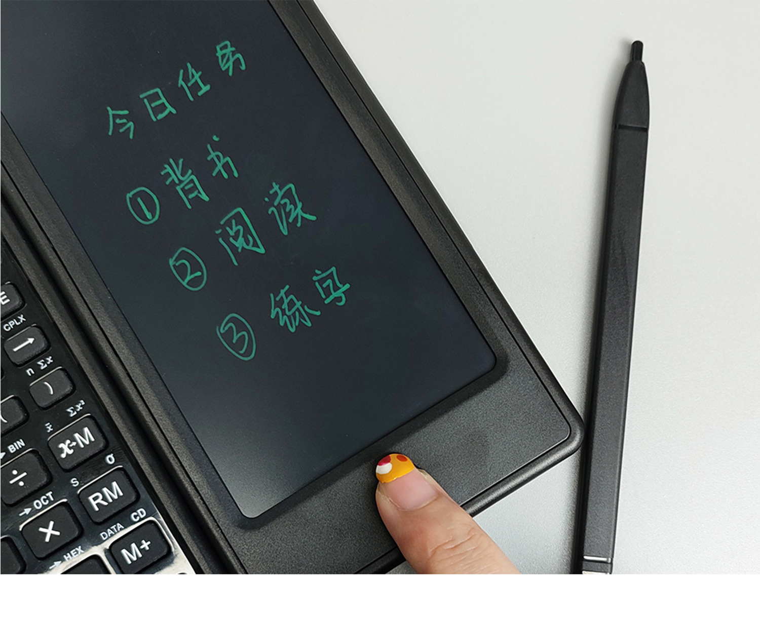 Sience Calculator Notepad LCD Writing Tablet,Doodle Pad Drawing Board, Electronic Board Drawing/Memo Pad Electronic Counter