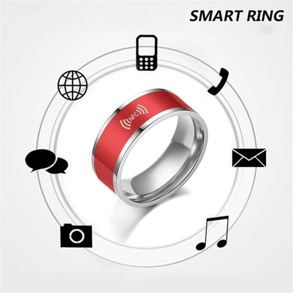 NEW Multifunctional Waterproof Technology Intelligent Wearable Connect NFC Finger Ring Smart