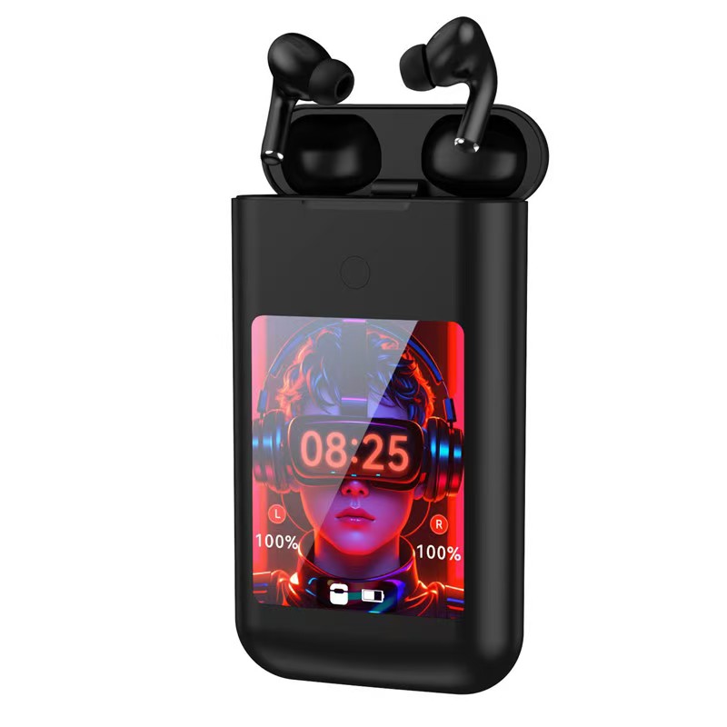 Bluetooth headset power bank with multimedia display mobile power 3 in 1