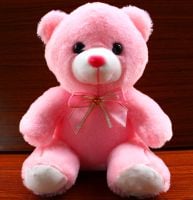 20cm Lovely Soft LED Colorful Glowing Teddy Bear Stuffed Plush Toy Gifts For Birthday