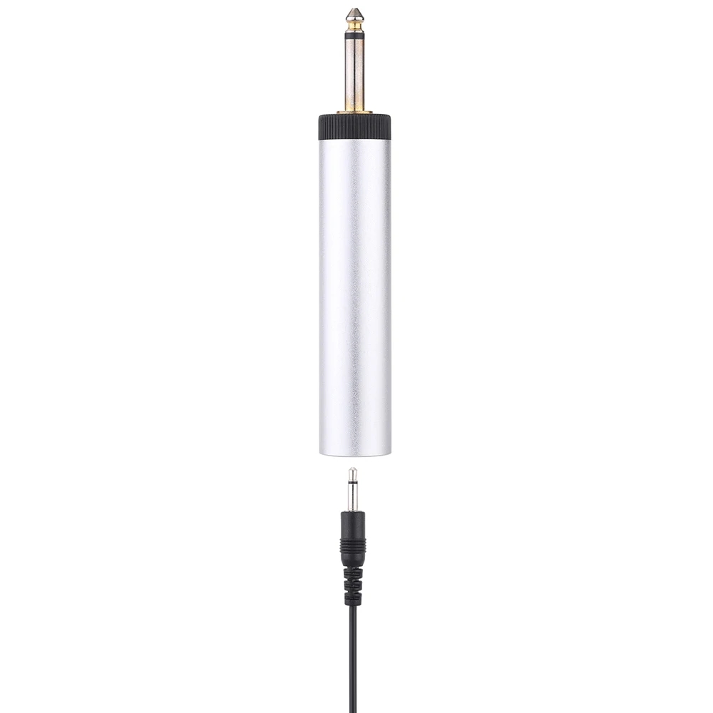 Mini Clip-on Musical Instrument Mic Portable Wired Electret Condenser Lapel Lavalier Microphone for Guitar Sax Trumpet Violin