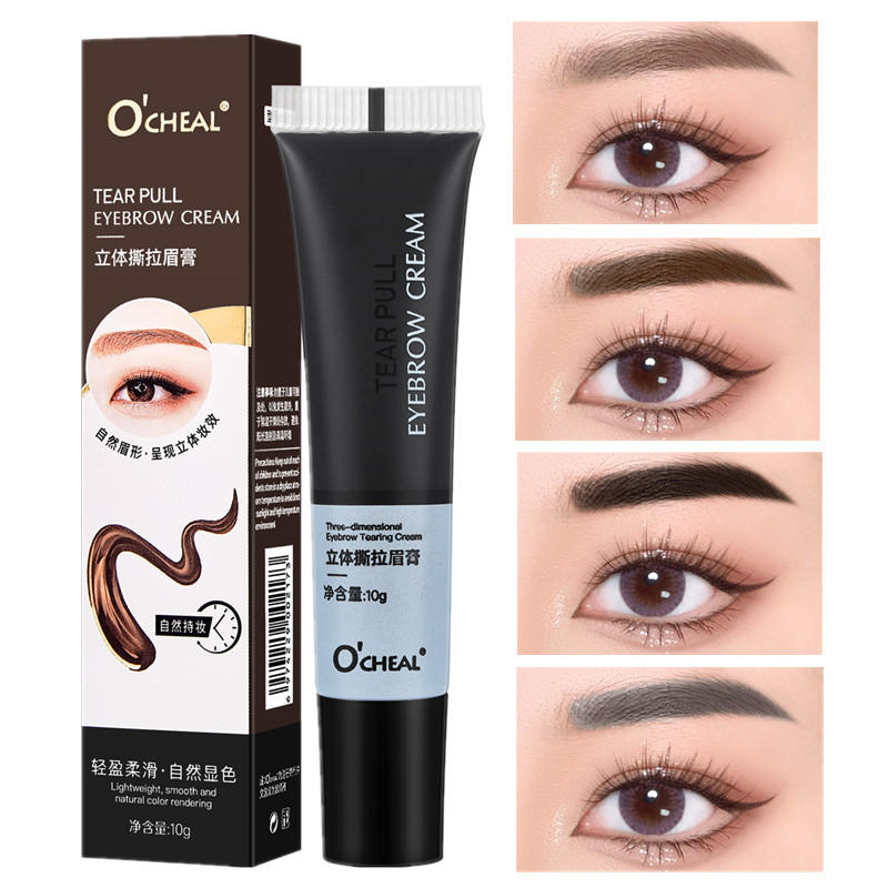 15-minute Semi Permanent Eyebrow Dye Tint Fast Gel Eyelash Kit Eyebrows Tint Dye Makeup Eyebrow Cream