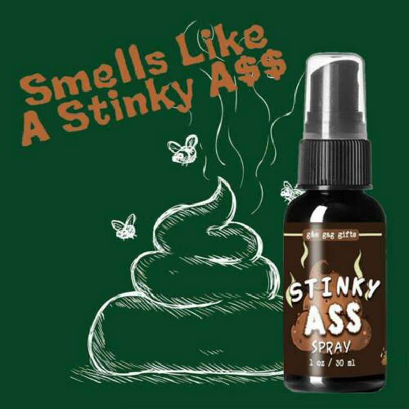 30ml Novelties Liquid Fart Gag Prank Joke Spray Can Stink Bomb Smelly Stinky Gas Funny Trick Fun Gadgets Toys For Children