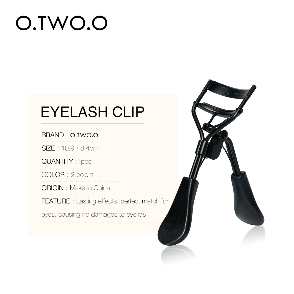 O.TWO.O Makeup Eyelash Curler Beauty Tools Lady Women Lash Nature Curl Style Cute Eyelash Handle Curl Eye Lash Curler 2 Colors