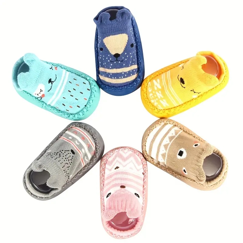 Cute Cartoon Slip On Sock Shoes For Baby Girls Toddler, Lightweight Comfortable Non Slip Flat Shoes For Indoor Outdoor, Summer