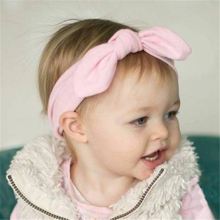 Korean Version of the New Headwear Cotton 3 Sets of Hair Band Set Baby Rabbit Ears Headband