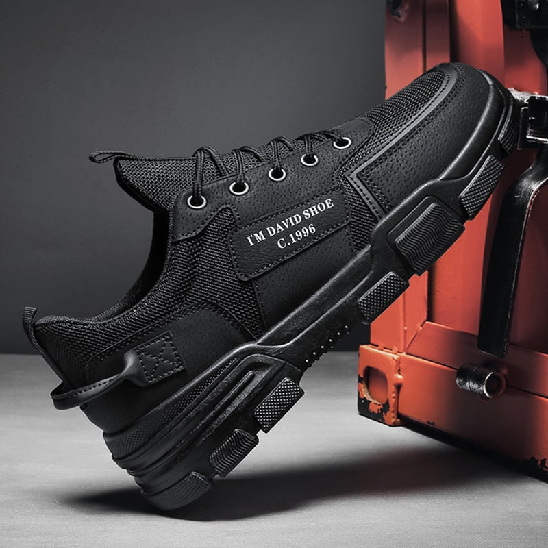 Men's shoes waterproof anti-slip wear-resistant safety shoes trend sports leisure breathable hiking shoes
