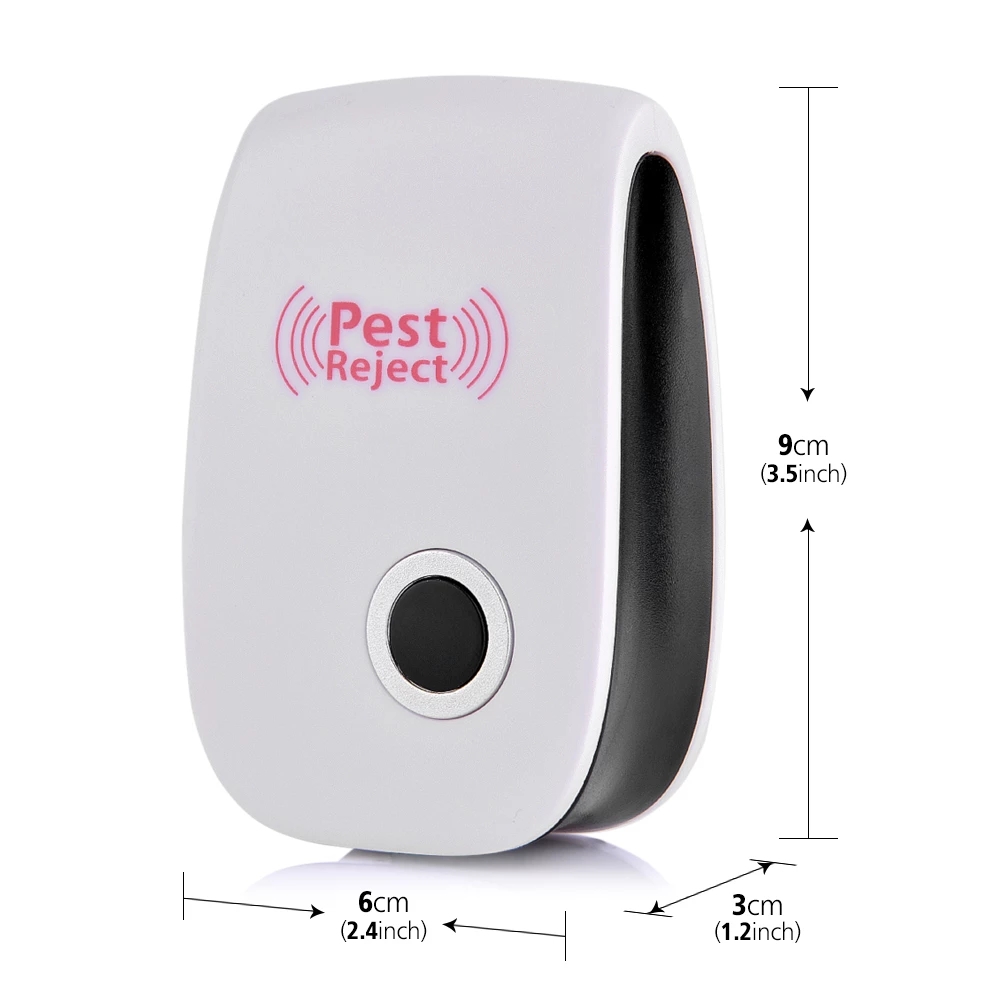 EU UK US PLUG Electronic Ultrasonic Pest Repeller Mosquito Rejector Mouse Rat Mouse Repellent Anti Mosquito Repeller