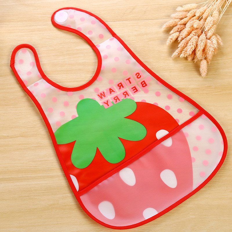 Baby New Stand-up Water Scarf Kids Baby Eat Lunch Hat EVA Bracelet Buckle Waterproof Lunch Hat