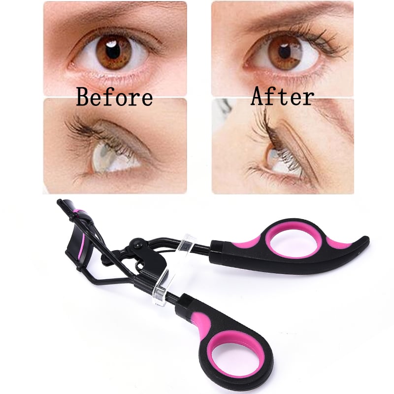 Frosted Handle Eyelashes Clip Curl Eye Lash Cosmetic Beauty Makeup Fake Eyelash Curler Curling Tweezers Tools