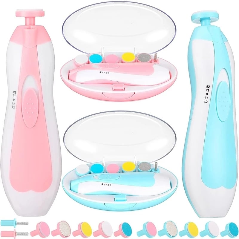 Electric Baby Nail Trimmer Kids Scissors Infant Nail Care Safe Nail Clipper Cutter For Newbron Nail Trimmer Manicure