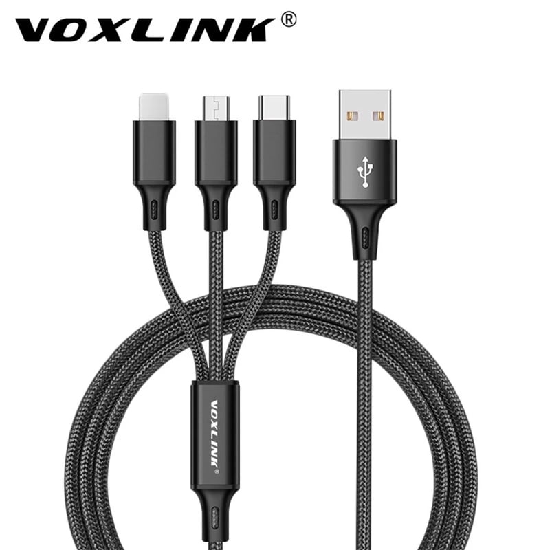 Baseus USB Cable For iphone X 8 7 Plus 6 Charging Cable 3 in 1 2 in 1 Data Cable For Type-c Micro Android Mobile Phone Cables