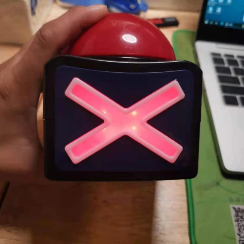 1PC New Game Answer Buzzer Alarm Button With Sound Light Trivia Quiz Got Talent Buzzer