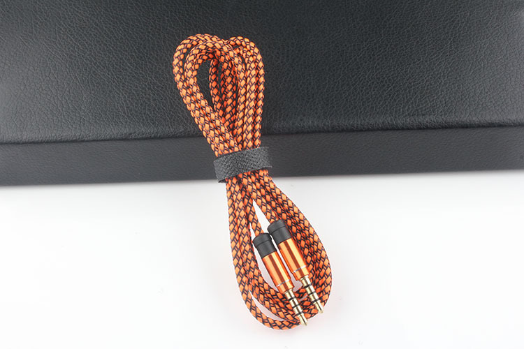 NNBILI 1.5M 3.5mm Audio Cable Nylon Braided AUX Cord for Car Headphones Phone MP3 Player and Speaker Headset Extension