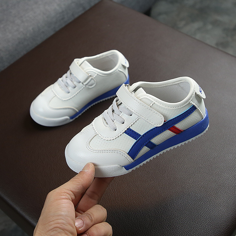 autumn new children's sports shoes low to help boys and girls breathable casual shoes
