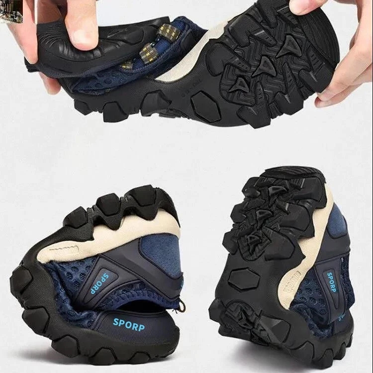 Men Breathable Sneakers New Fashion Shoes for Men Climbing Hiking Shoes Men Outdoor Beach Wading Shoes Barefoot Sneakers