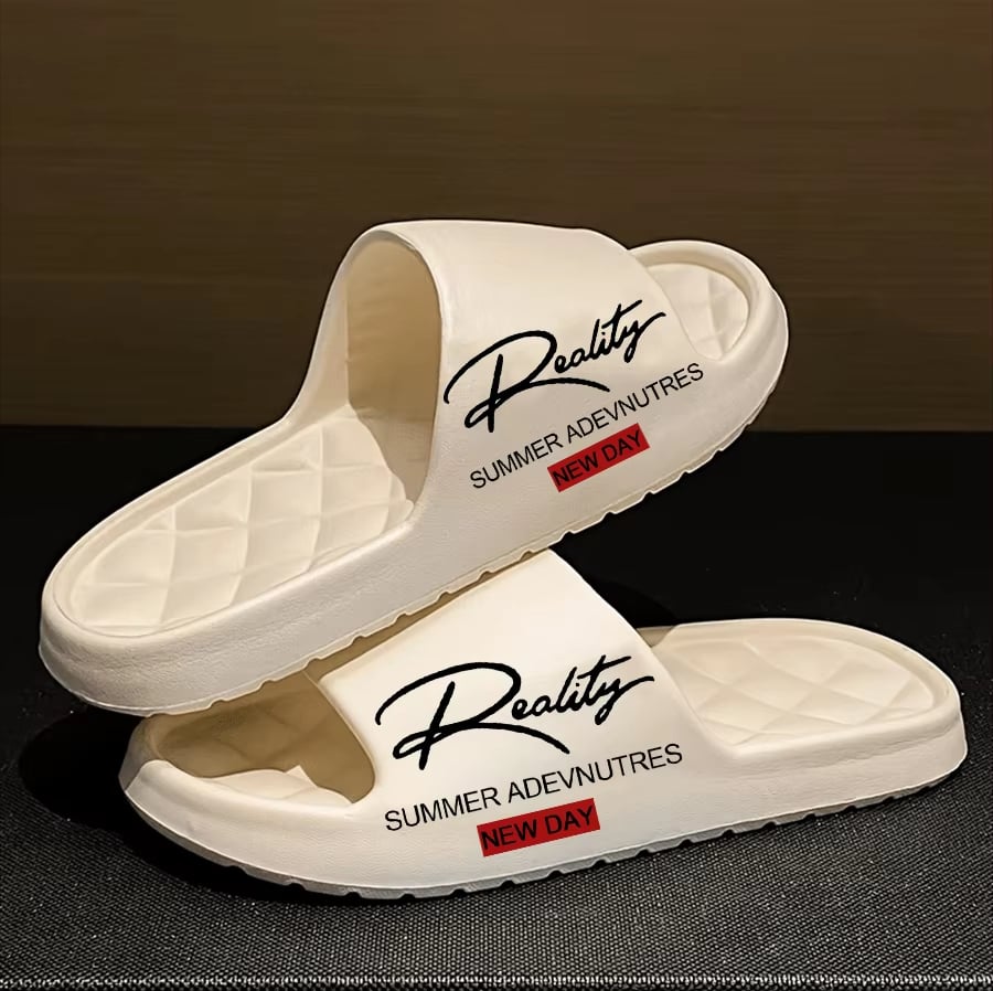 Summer innovative design EVA men's shoes, soft and lightweight home slippers, suitable for indoor and outdoor leisure activities