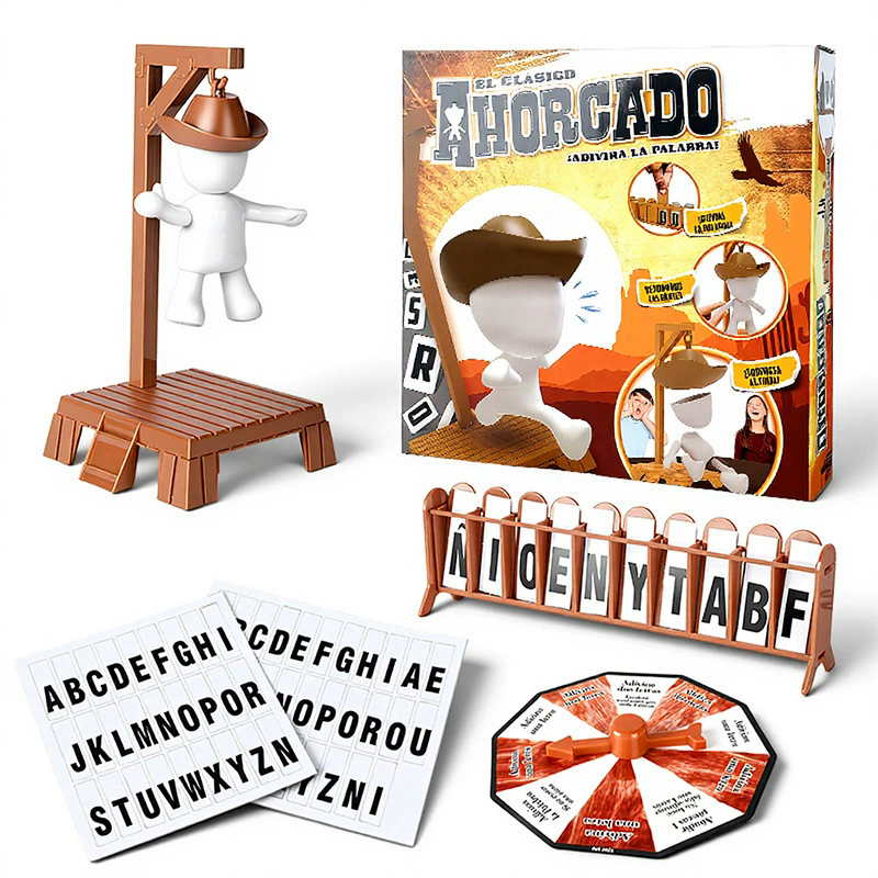 1pc Magnetic Hangman Mystery Word Game
