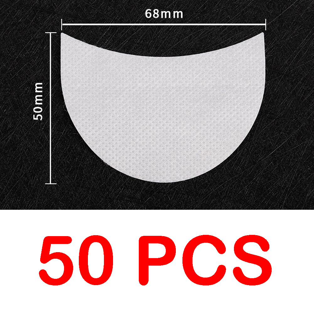 50PCS Eyeliner Shield For Eyeshadow Shields Protector Disposable Pads Lint Free Patch False Eyelash Extension Makeup Tool