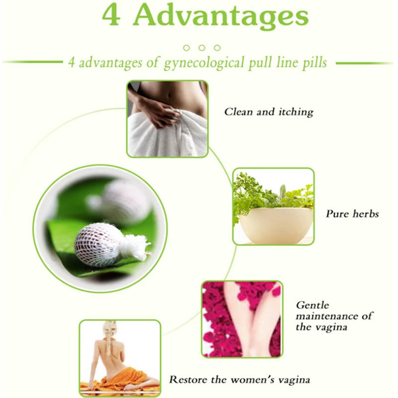 Big sale Natural Yoni Pearl Detox Tampons Vaginal Cleansing Tampon Yoni Steam Clean Point Vaginal Treatment Tampons