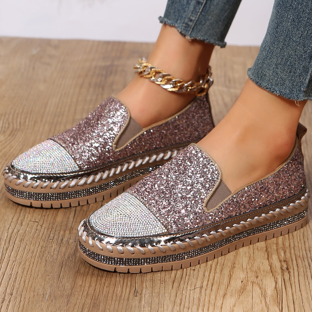 Women's Casual Walking Shoes Non Slip Casual Sneakers Thick Sole PlatformRunning Shoes