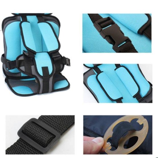 1-5T Baby Safety Seat Cushion With Infant Safe Belt Fabric Mat Little Child Carrier Child Car Safety Seats