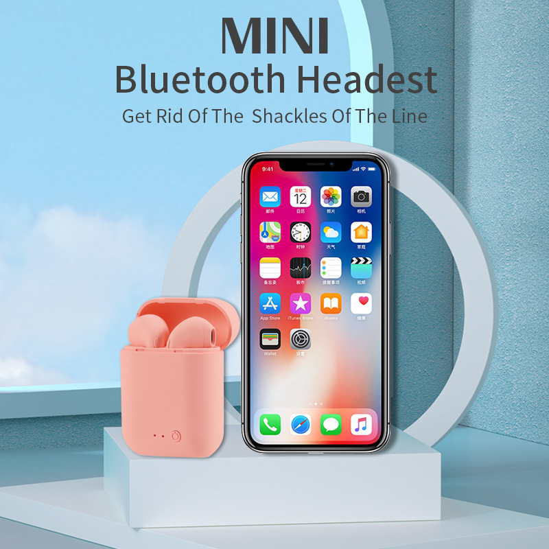 I7mini2 Makaron Wireless Noise Reduction Headset Tws Two-ear Sports Wireless Headset Multi-color