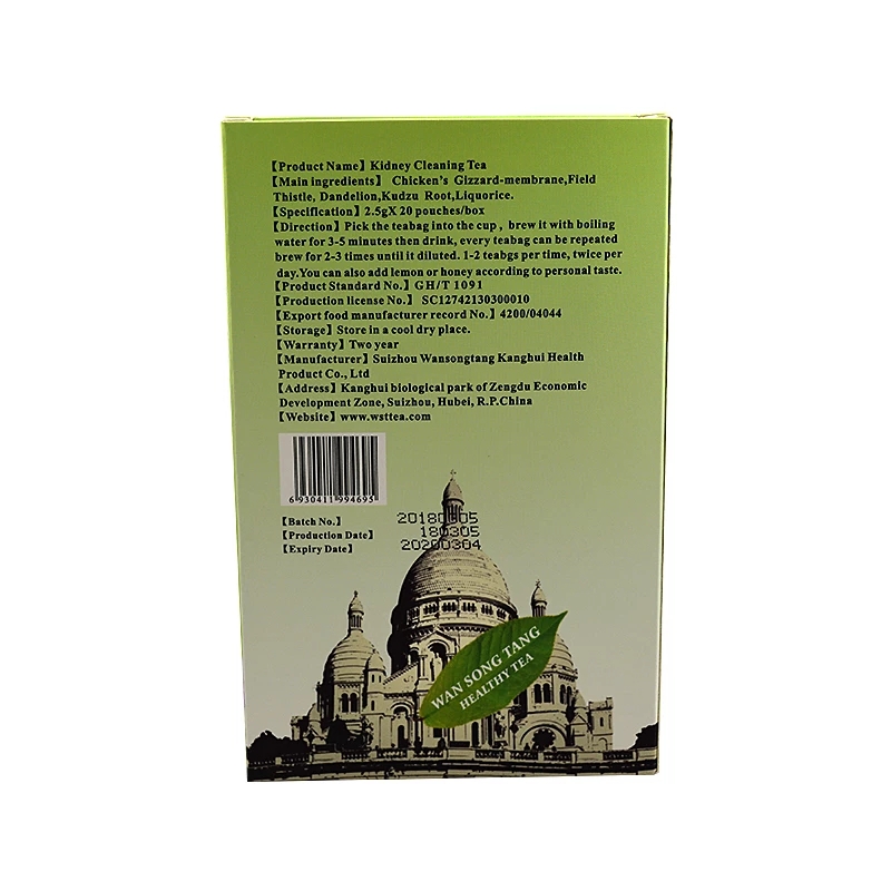 20pcs/lot Kidney Stone Cleaning Tea Gallbladder Kidney Stone Treatment Cleaning Kidney Gallstone Product Draining Stone Tea