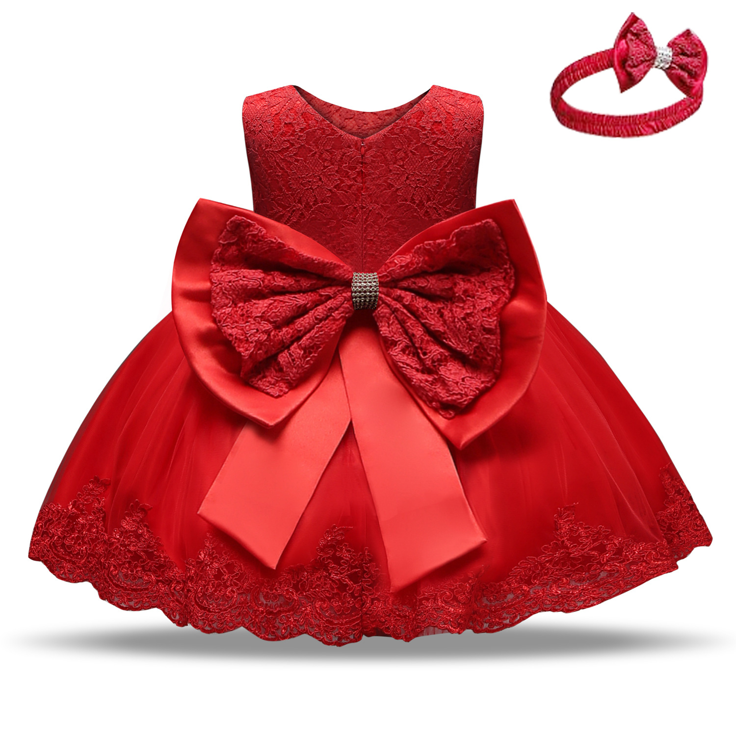 Girls First Birthday Dress for Newborn Baby Toddler Princess Halloween Carnival Dresses Kids Girl Party Prom Gown Clothing Wear