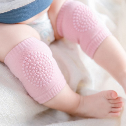 Children's summer breathable kneepad cotton anti fall elbow protection baby crawling toddler glue dispensing baby kneepad