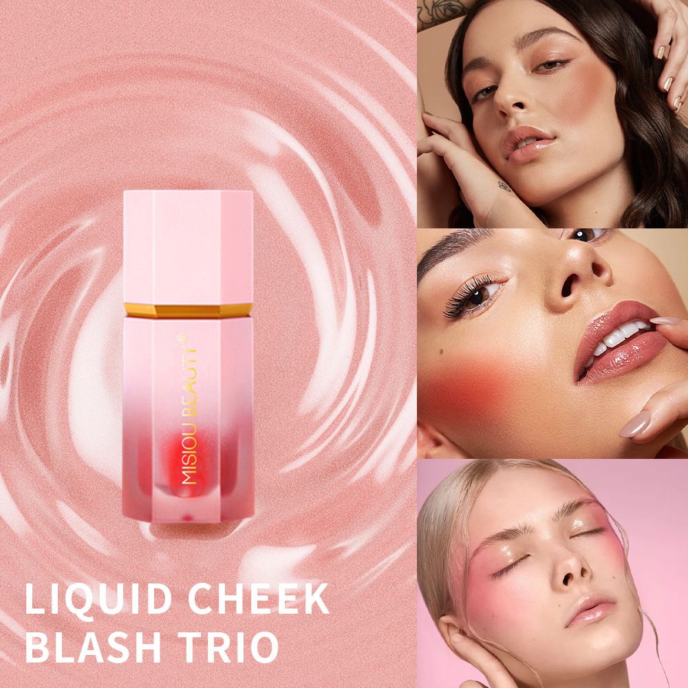 Matte Liquid Blush Stick Lasting Easy Color Blush Cream for Lips and Cheeks Concealer Waterproof Lip Gloss Makeup. B2-885