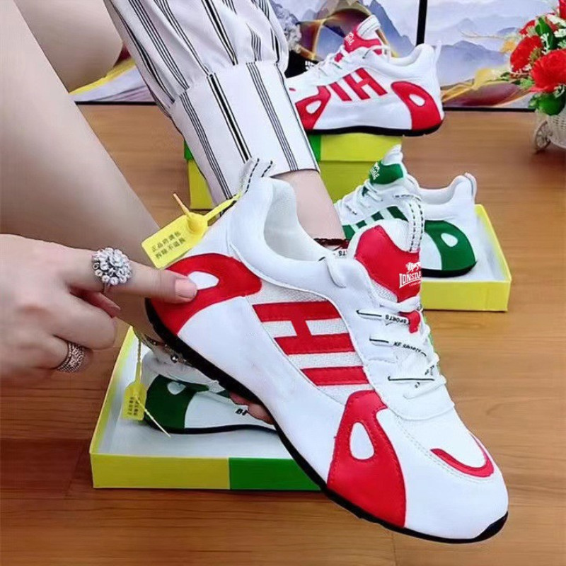 Women's shoes with the same mesh breathable dad's shoes ins2023 new fashion couple sports casual shoes cross-border