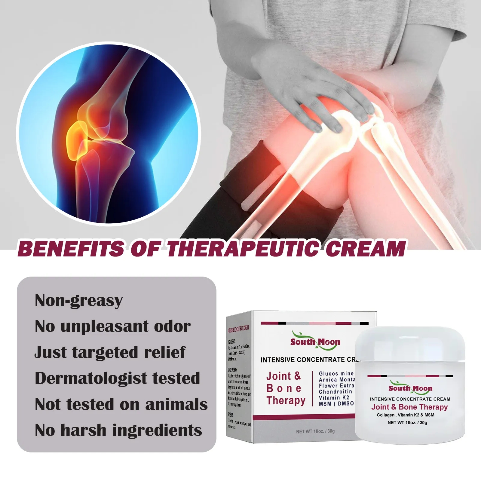 Counterpain Cream Joint Bone Pain Relief Cream Orthopedic Valgus Corrector Knee Muscle Arthritis Treatment Ointments