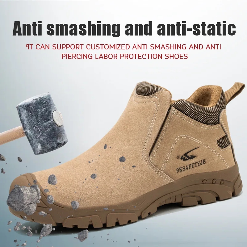 Insulation 6kv Welding Shoes Men Work Boots Safety Shoes Puncture-Proof Spark Proof Indestructible Shoes Industrial