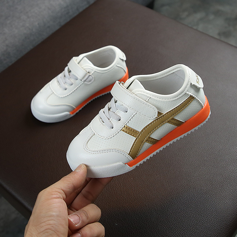 autumn new children's sports shoes low to help boys and girls breathable casual shoes