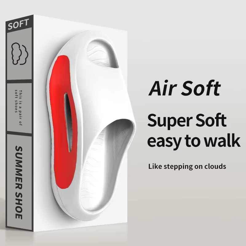 Slippers men wear thick-soled non-slip summer quarters bathroom shower Eva sandals