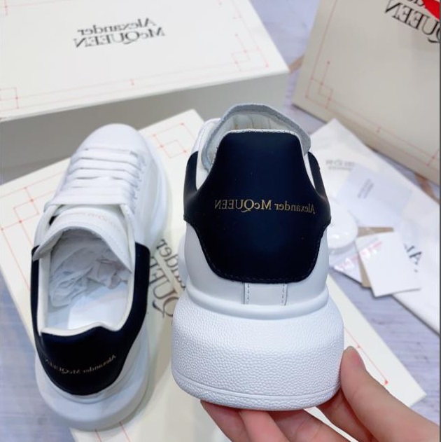 Alexander McQUEEN casual shoes light white shoes leather sneakers platform platform shoes Alexander McQUEEN sneakers 36-44